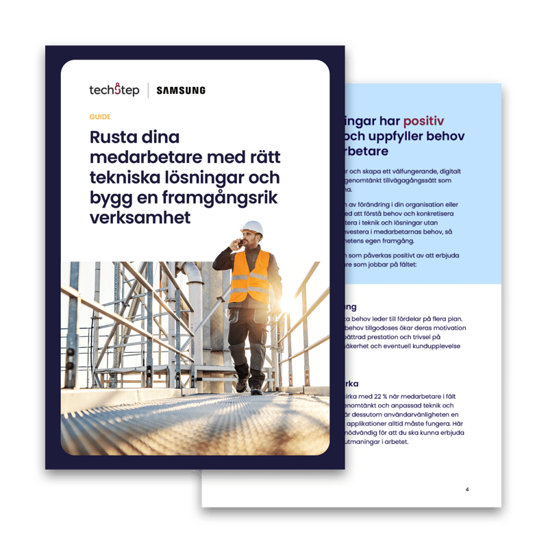 Rusta dina mobila anställda med rätt tekniska lösningar