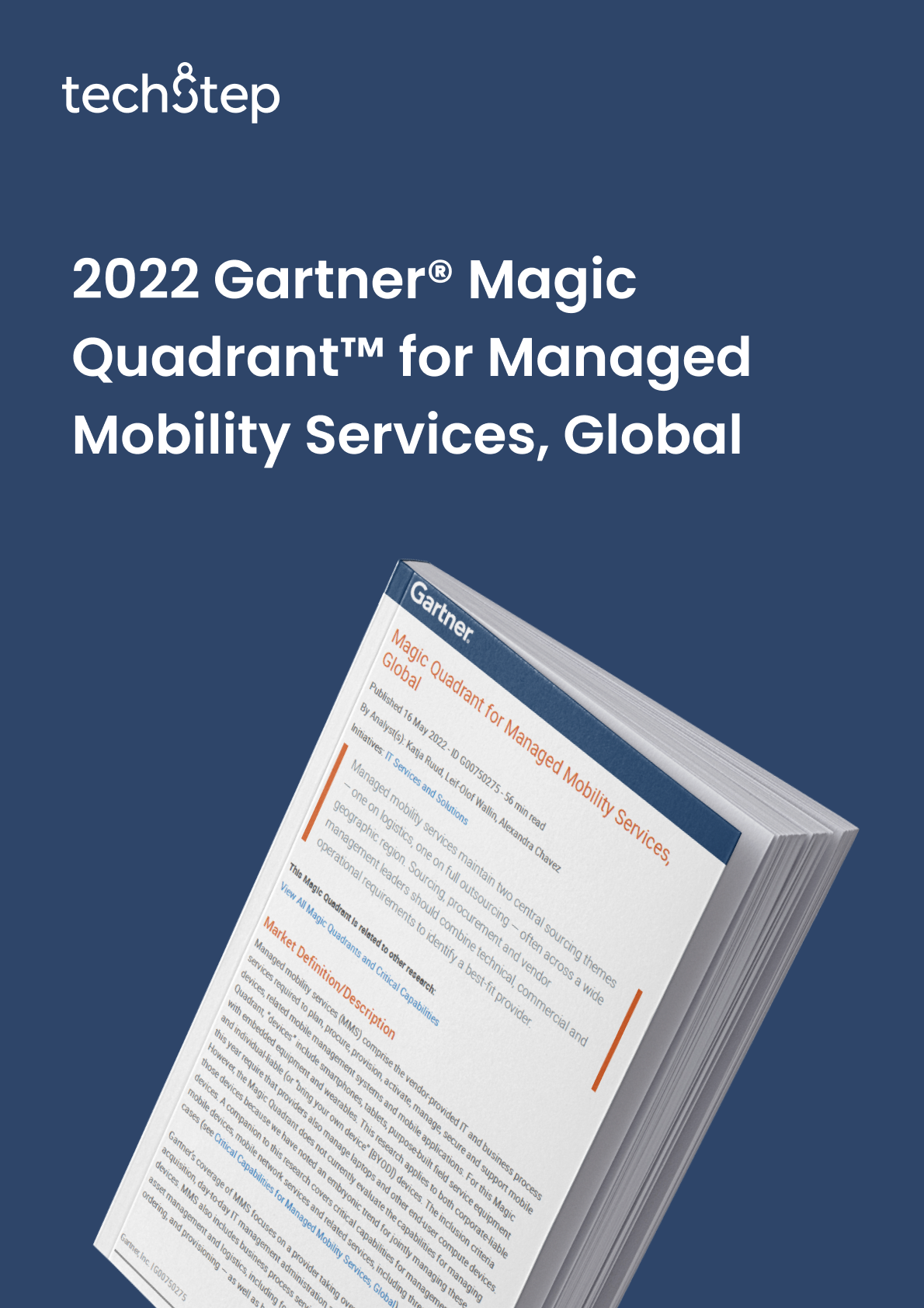 2022 Gartner® Magic Quadrant™ for Managed Mobility Services, Global