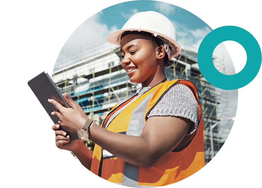 Woman-construction
