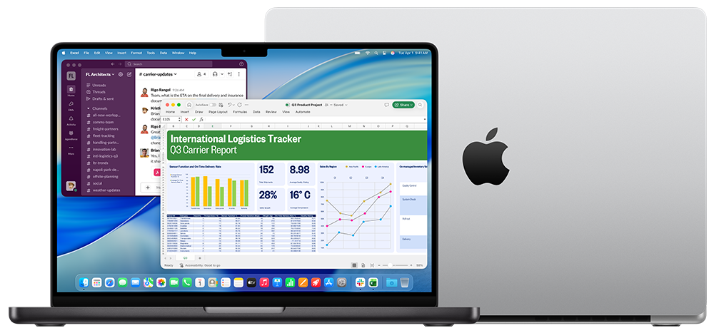 Macbook-Pro-Enterprise-logistics